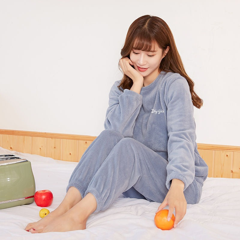 Women’s Coral Fleece Loungewear Set
