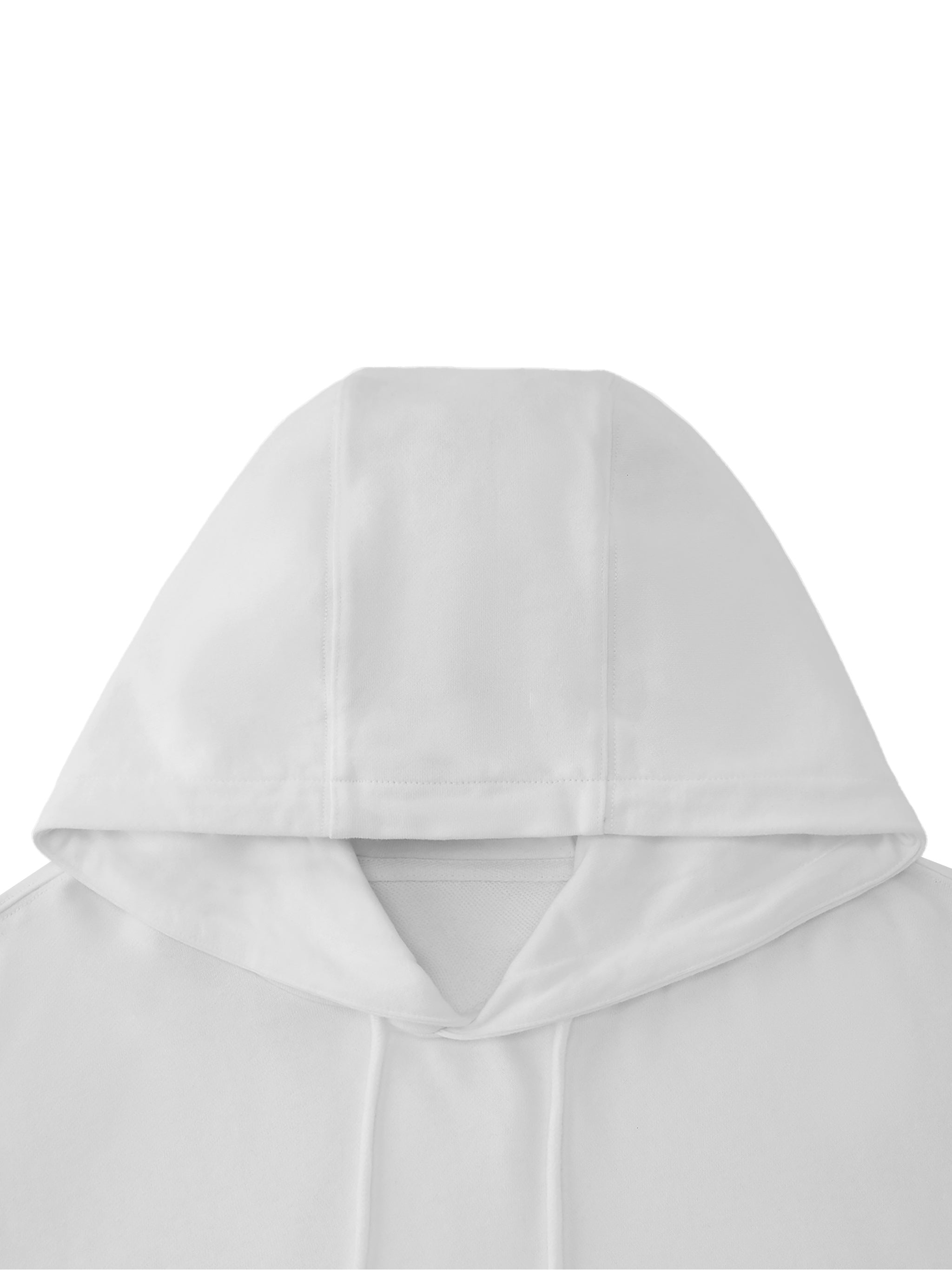 Men's The Cathedral White Snake Print Cotton Hoodie